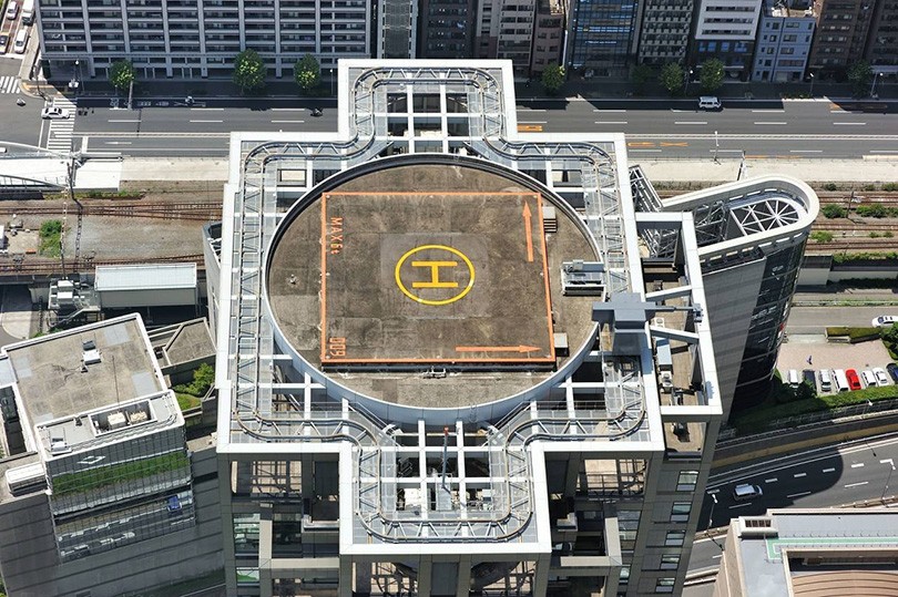 北京國(guó)貿(mào)屋頂停機(jī)坪
